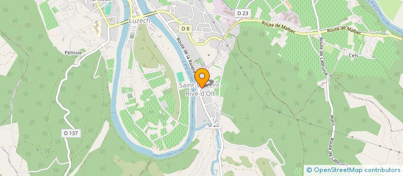 localisation de l'entreprise SCEV FRANCOIS PELISSIE  ANGLARS-JUILLAC