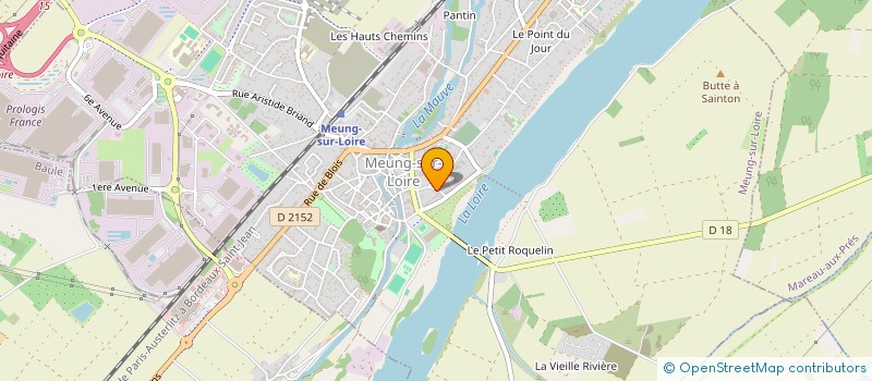localisation de l'entreprise SCEV-GAUTRAY à MEUNG-SUR-LOIRE