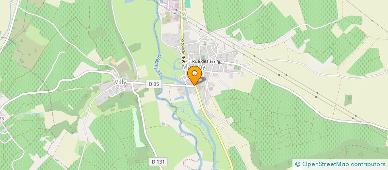 localisation de l'entreprise SCEV GOUBLOT-LONGHI à BEINE