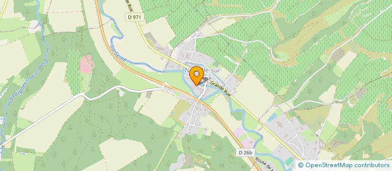 localisation de l'entreprise SCEV GRANDJEAN-MARLIER à NEUVILLE-SUR-SEINE