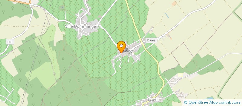 localisation de l'entreprise SCEV H. DEGUERNE ET FILS  ECUEIL