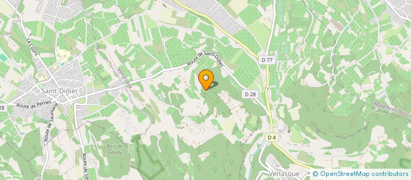 localisation de l'entreprise SCEV JAMBAL  VENASQUE