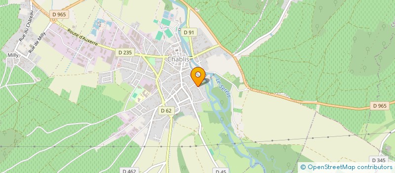 localisation de l'entreprise SCEV LA BEAUNOISE  CHABLIS