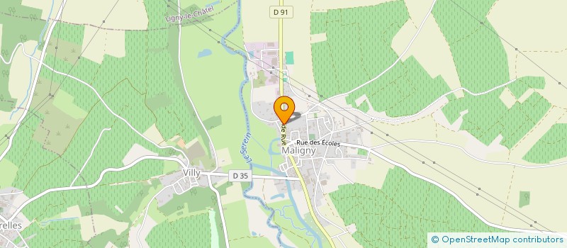 localisation de l'entreprise SCEV LA BOURGUIGNONNE à CHEMILLY-SUR-SEREIN