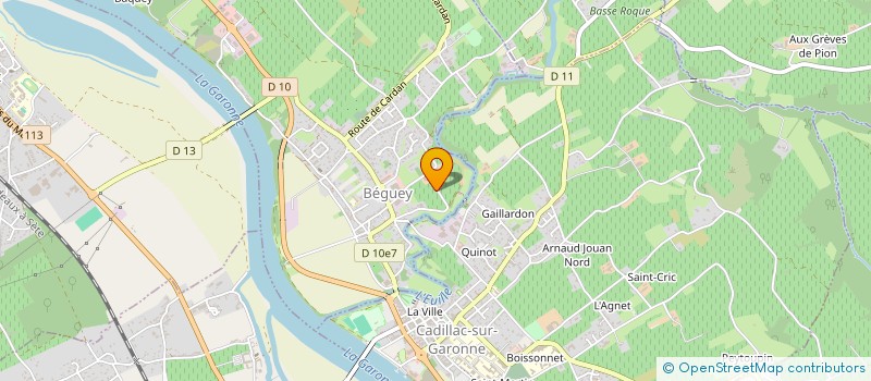 localisation de l'entreprise SCEV LAYOTTE  LOUPIAC