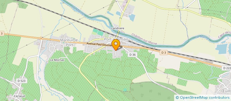 localisation de l'entreprise SCEV LEBAN  MAREUIL-LE-PORT