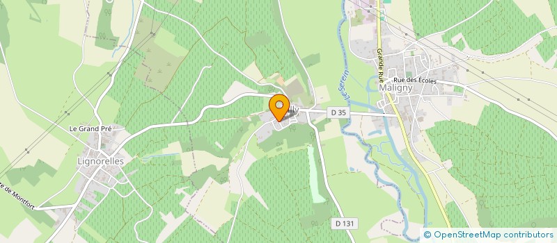 localisation de l'entreprise SCEV LECUILLER & ASSOCIES  VILLY