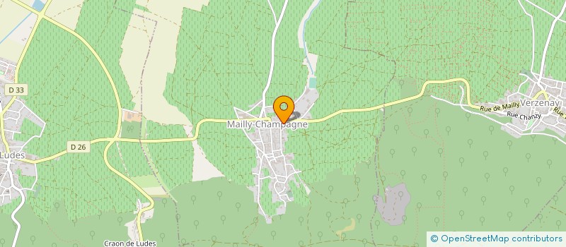 localisation de l'entreprise SCEV  LEFEVRE ET FILS  MAILLY-CHAMPAGNE