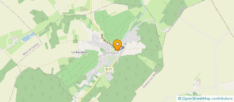 localisation de l'entreprise SCEV LEGUILLETTE-ROMELOT à CHARLY-SUR-MARNE