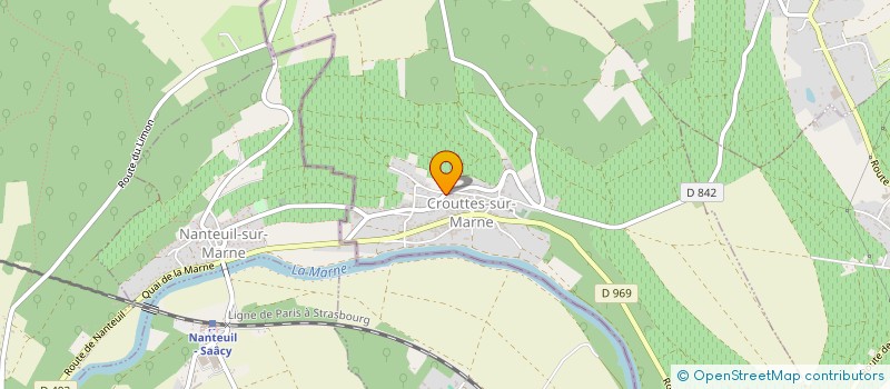 localisation de l'entreprise SCEV LEREDDE LEFEBVRE à CROUTTES-SUR-MARNE