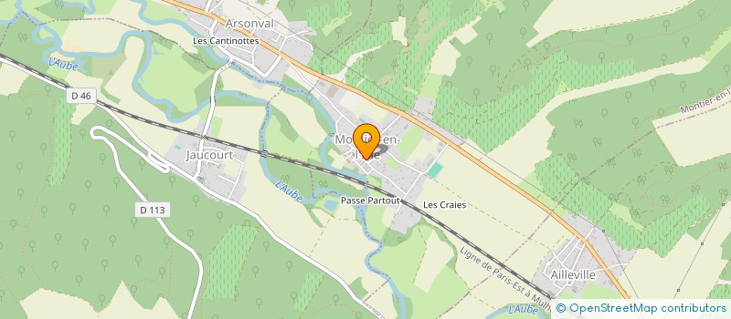 localisation de l'entreprise SCEV LES CHANTEROSES  MONTIER-EN-L'ISLE