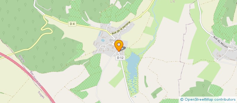 localisation de l'entreprise SCEV LES LOUVIERES à BLIGNY