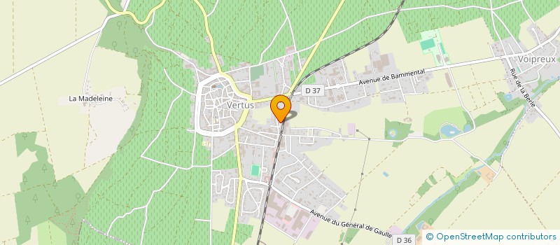 localisation de l'entreprise SCEV LES VERTUS D'ELISE  BLANCS-COTEAUX