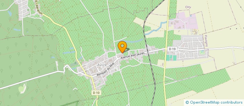 localisation de l'entreprise SCEV LESSARD-SIRET à AVIZE