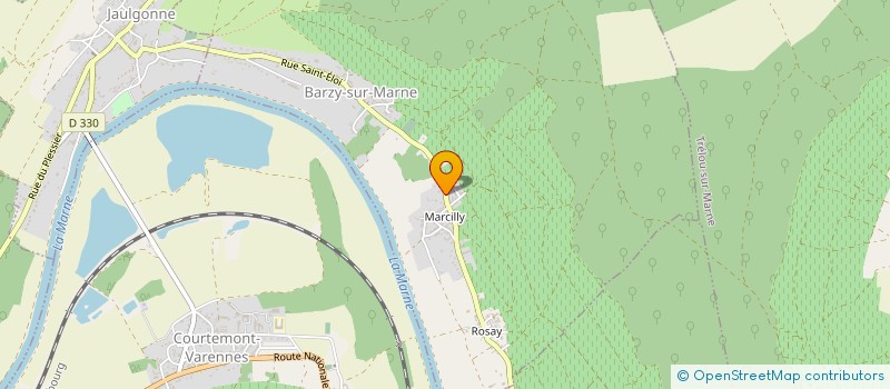 localisation de l'entreprise SCEV LEVEQUE MOREAU à BARZY-SUR-MARNE