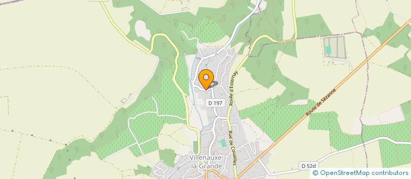 localisation de l'entreprise SCEV LOUIS à VILLENAUXE-LA-GRANDE