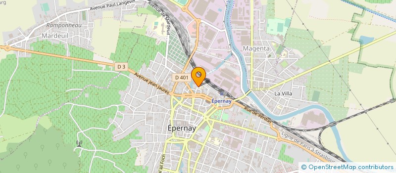 localisation de l'entreprise SCEV OUDIETTE ET FILLES  BEAUNAY