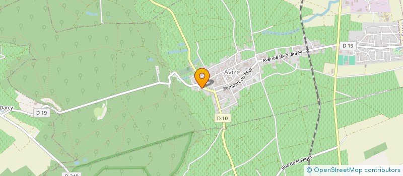 localisation de l'entreprise SCEV OZANNE à AVIZE