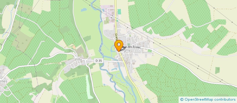localisation de l'entreprise SCEV PASCAL MOREAU à CHEMILLY-SUR-SEREIN