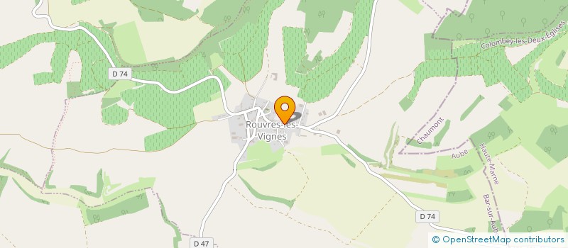 localisation de l'entreprise SCEV PHILIPPE LEGOUT à ROUVRES-LES-VIGNES