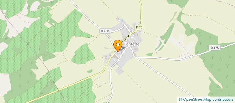 localisation de l'entreprise SCEV ROBERT-CELLE  FONTETTE