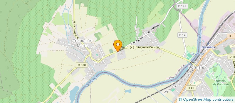 localisation de l'entreprise SCEV ROLAND & CATHERINE JULIEN à TRELOU-SUR-MARNE