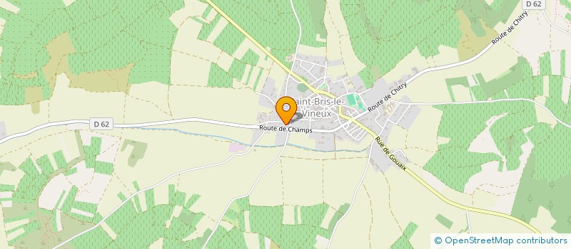 localisation de l'entreprise SCEV SORIN COQUARD à SAINT-BRIS-LE-VINEUX