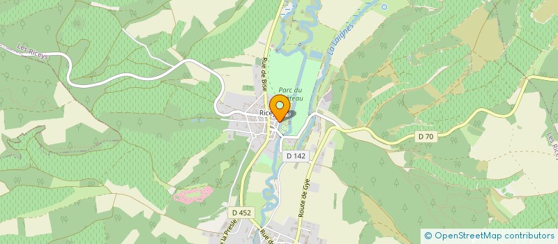 localisation de l'entreprise SCEV TAISNE RIOCOUR LA VELUE  LES RICEYS