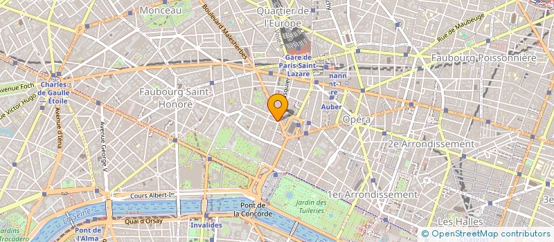 localisation de l'entreprise SCEV TUROULON à PARIS