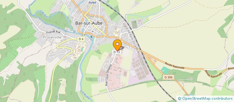 localisation de l'entreprise SCEV VIGNOBLE FALMET à ROUVRES-LES-VIGNES