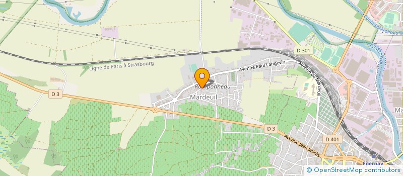 localisation de l'entreprise SCEV VOLLEREAUX CREVY  PIERRY