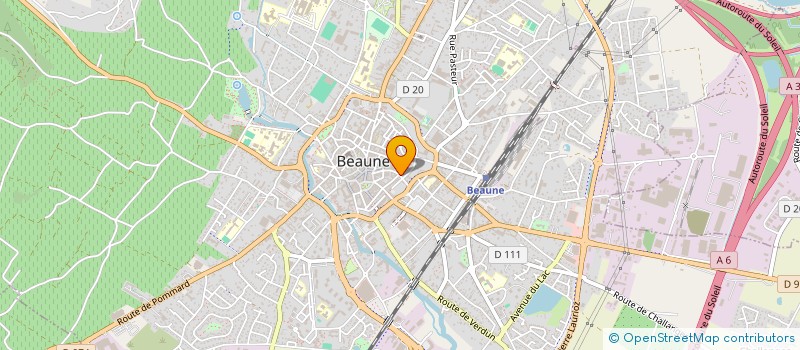 localisation de l'entreprise SCEV ZWEIFEL-MOINEAUX à BEAUNE