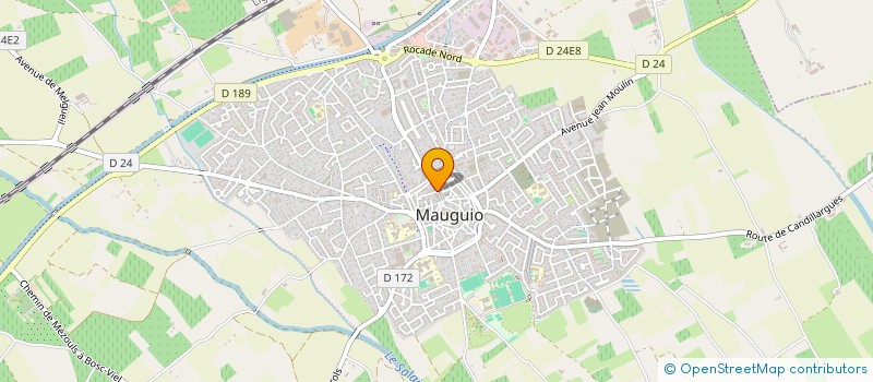 localisation de l'entreprise SCEVENNES  MAUGUIO