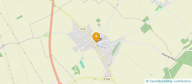 localisation de l'entreprise SCEVRE  PREY