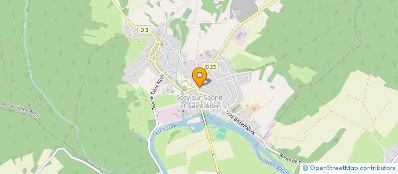 localisation de l'entreprise SCEY IMMO à SCEY-SUR-SAONE-ET-SAINT-ALBIN