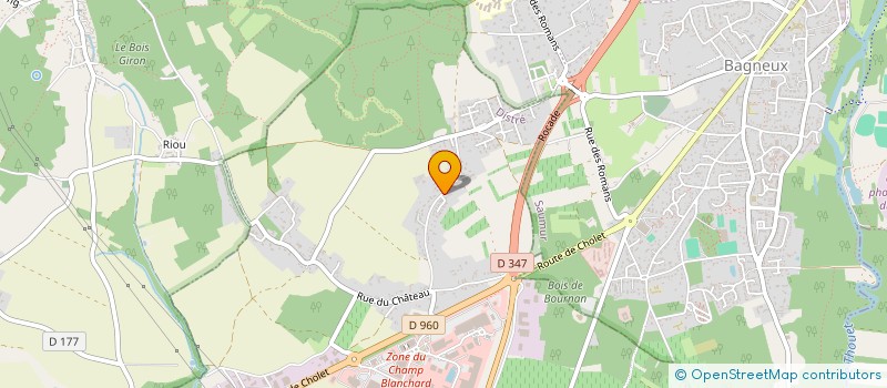 localisation de l'entreprise SCF  DISTRE