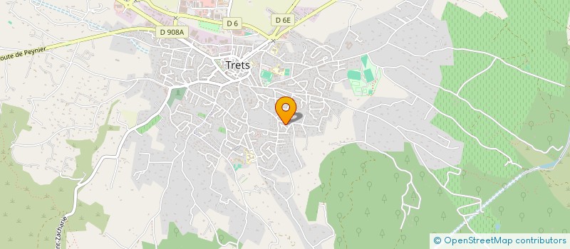 localisation de l'entreprise SCF ANTOINETTE à TRETS