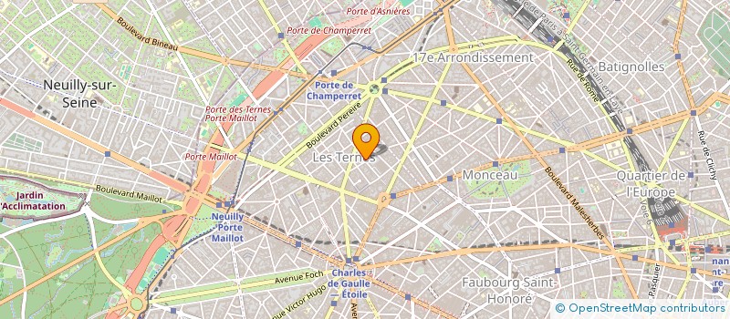 localisation de l'entreprise SCF ARVIS  PARIS