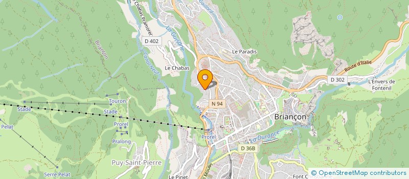 localisation de l'entreprise SCF BELIMILO à BRIANCON