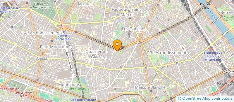 localisation de l'entreprise SCF BOUGAGANE ABDELLAH  PARIS