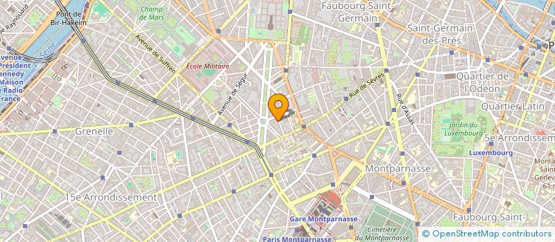 localisation de l'entreprise SCF BRAYE SAINT-ROMAIN  PARIS