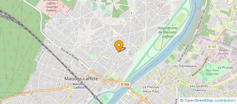 localisation de l'entreprise SCF BURSZTYN  MAISONS-LAFFITTE