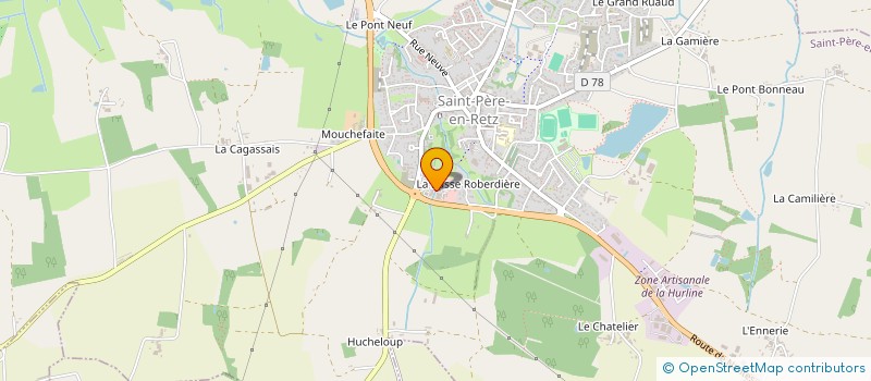 localisation de l'entreprise SCF CABINET MEDICAL L'ODYSSEE  SAINT-PERE-EN-RETZ