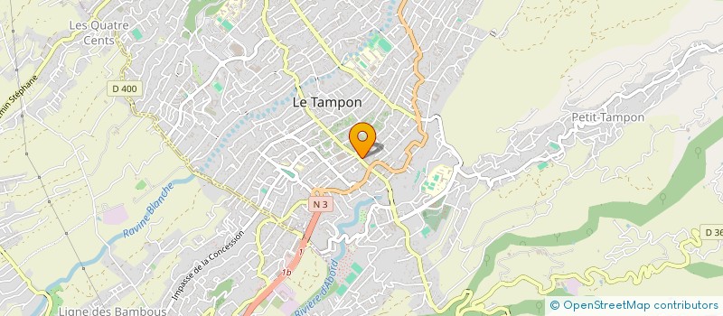 localisation de l'entreprise SCF CAMELAS-CARRERE-BOYER à LE TAMPON