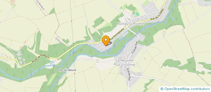 localisation de l'entreprise SCF CAMP PELTIER  AULNAY-LA-RIVIERE
