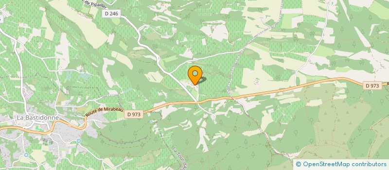 localisation de l'entreprise SCF CECILE SABATIER  LA TOUR D'AIGUES