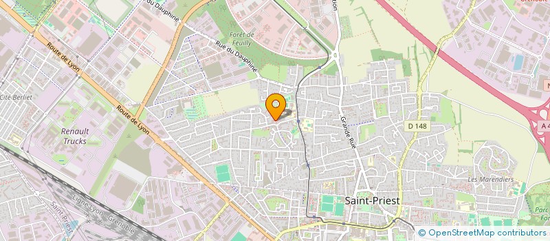 localisation de l'entreprise SCF CHAMBON VENTALON SIDI IKHLEF  SAINT-PRIEST