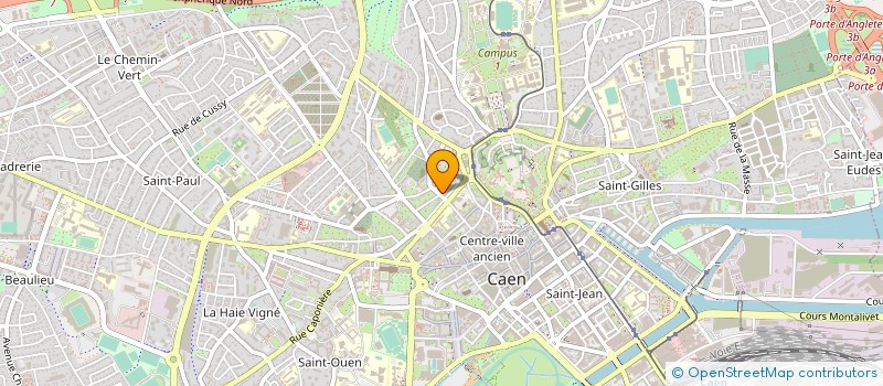 localisation de l'entreprise SCF CHARLOTTE MALHERBE IMMOBILIER  CAEN