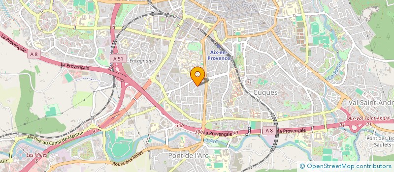 localisation de l'entreprise SCF CHARRIER à AIX-EN-PROVENCE
