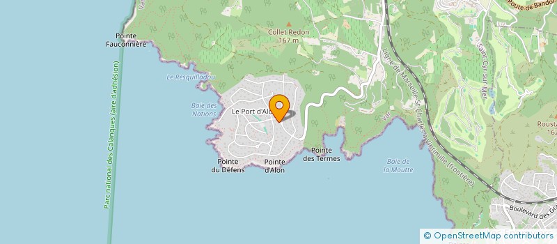 localisation de l'entreprise SCF CHEVALIER à SAINT-CYR-SUR-MER